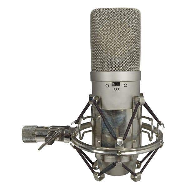 omroeper schors hel DAP CM-87 Condensatormicrofoon met groot membraan