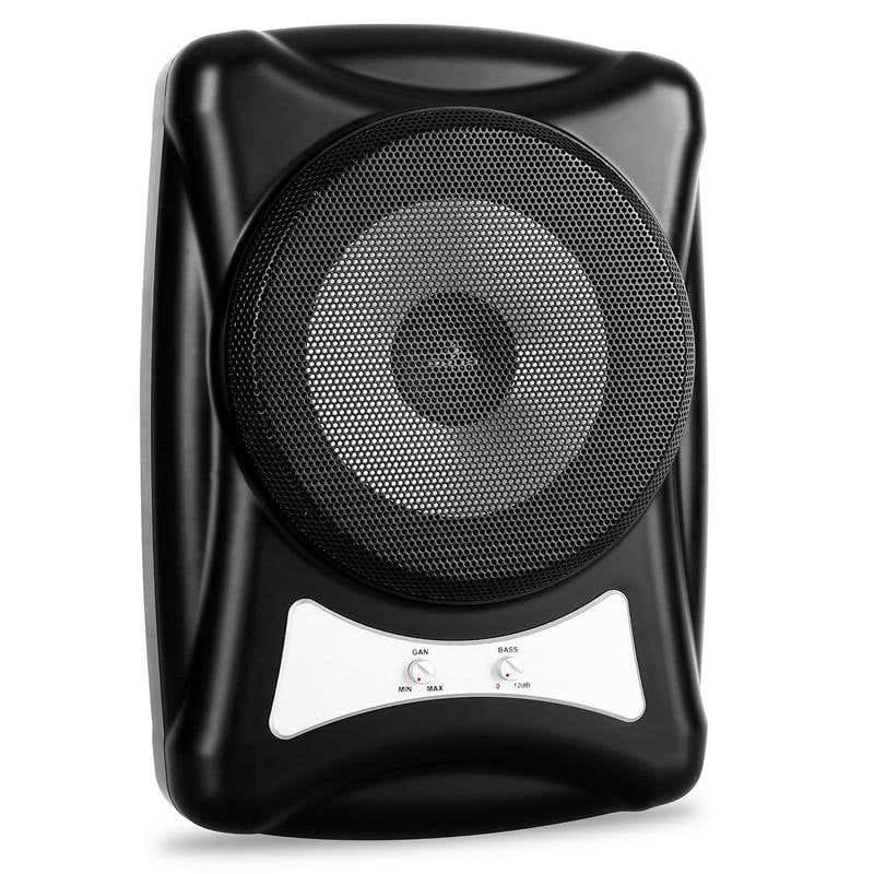2e keus - Auna actieve 8" 400Watt platte auto subwoofer
