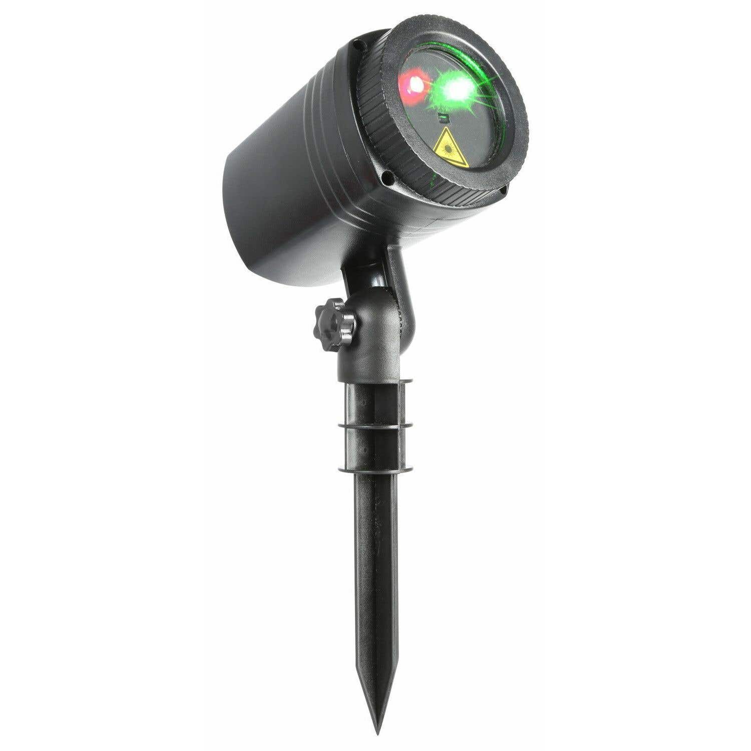 BeamZ Metis laser groen / rood voor buiten met accu + grondpen