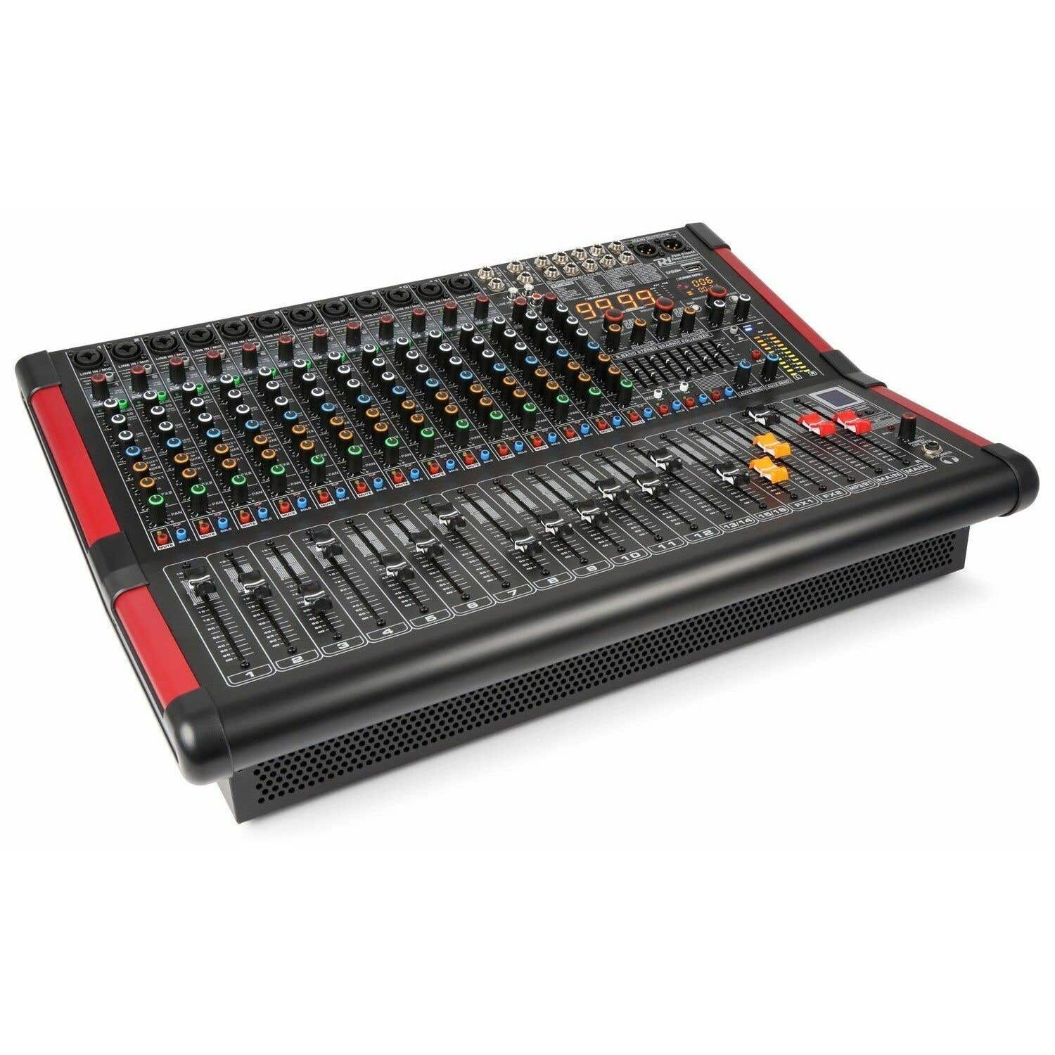 Power Dynamics PDM-S1604A 16 kanaals mengpaneel met ingebouwde versterker