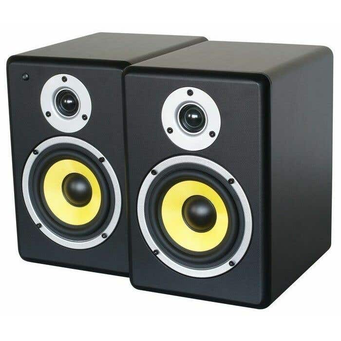 Power Dynamics PDSM-5 Actieve 5" Studio Monitor Speakerset 160W