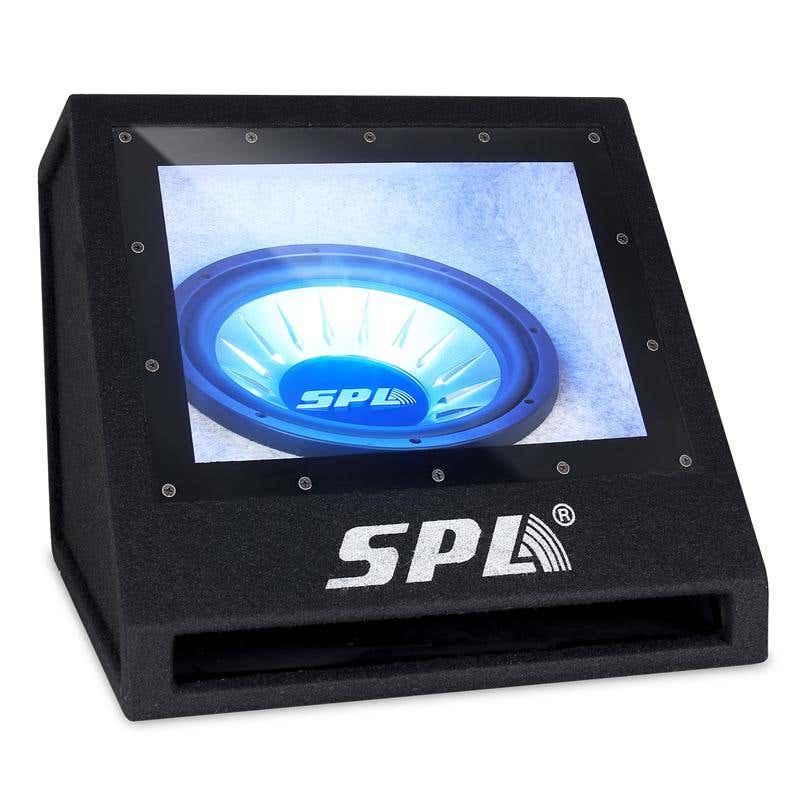 SPL 600 Watt 12" auto Bassbox met neon verlichting kopen?