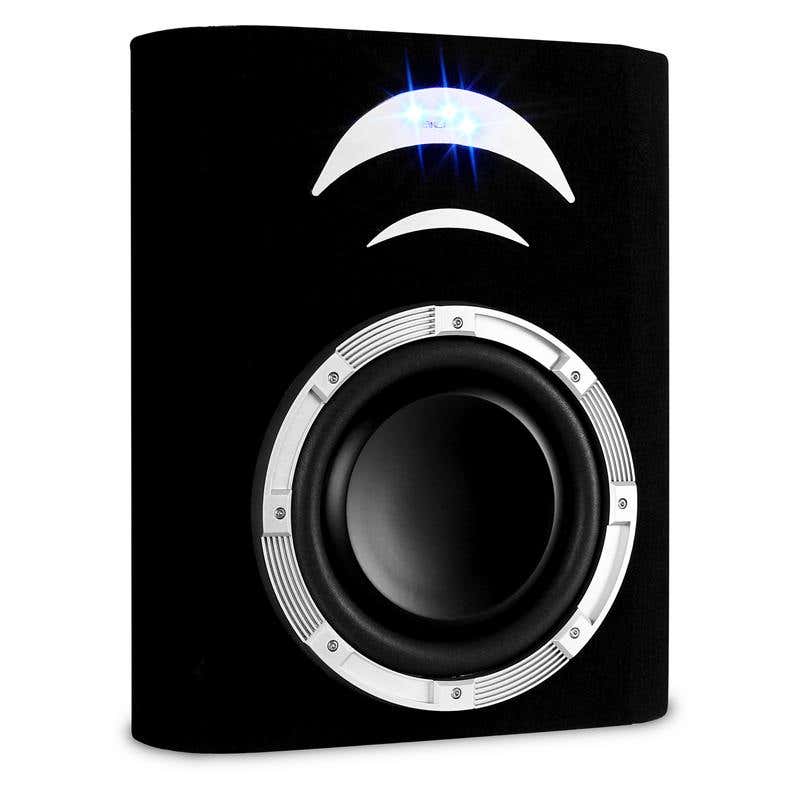 Monarch slaap Kauwgom Ruimtebesparende 10" auto subwoofer kopen?