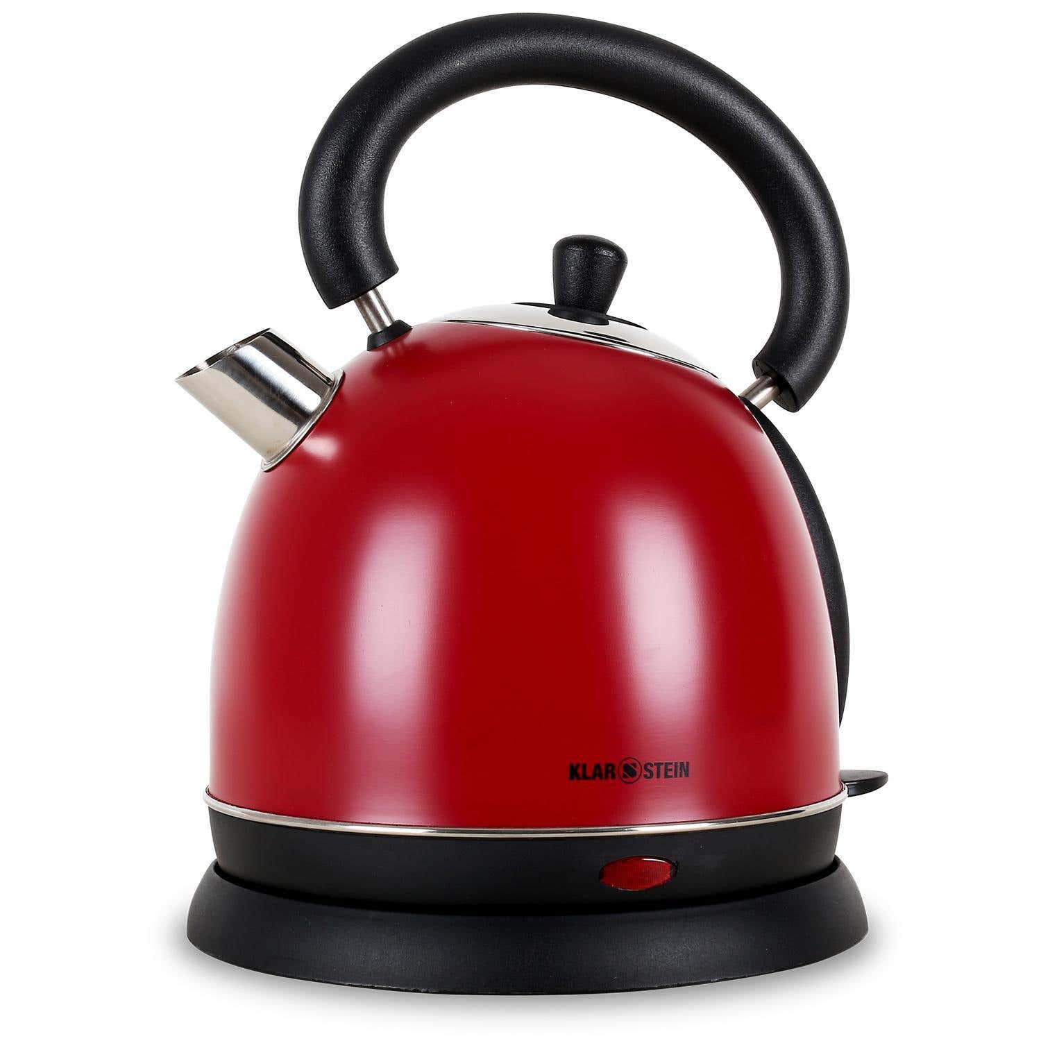 Initiatief onduidelijk Afwijzen Op zoek naar een Retro Waterkoker? Bestel deze rode Klarstein APA!