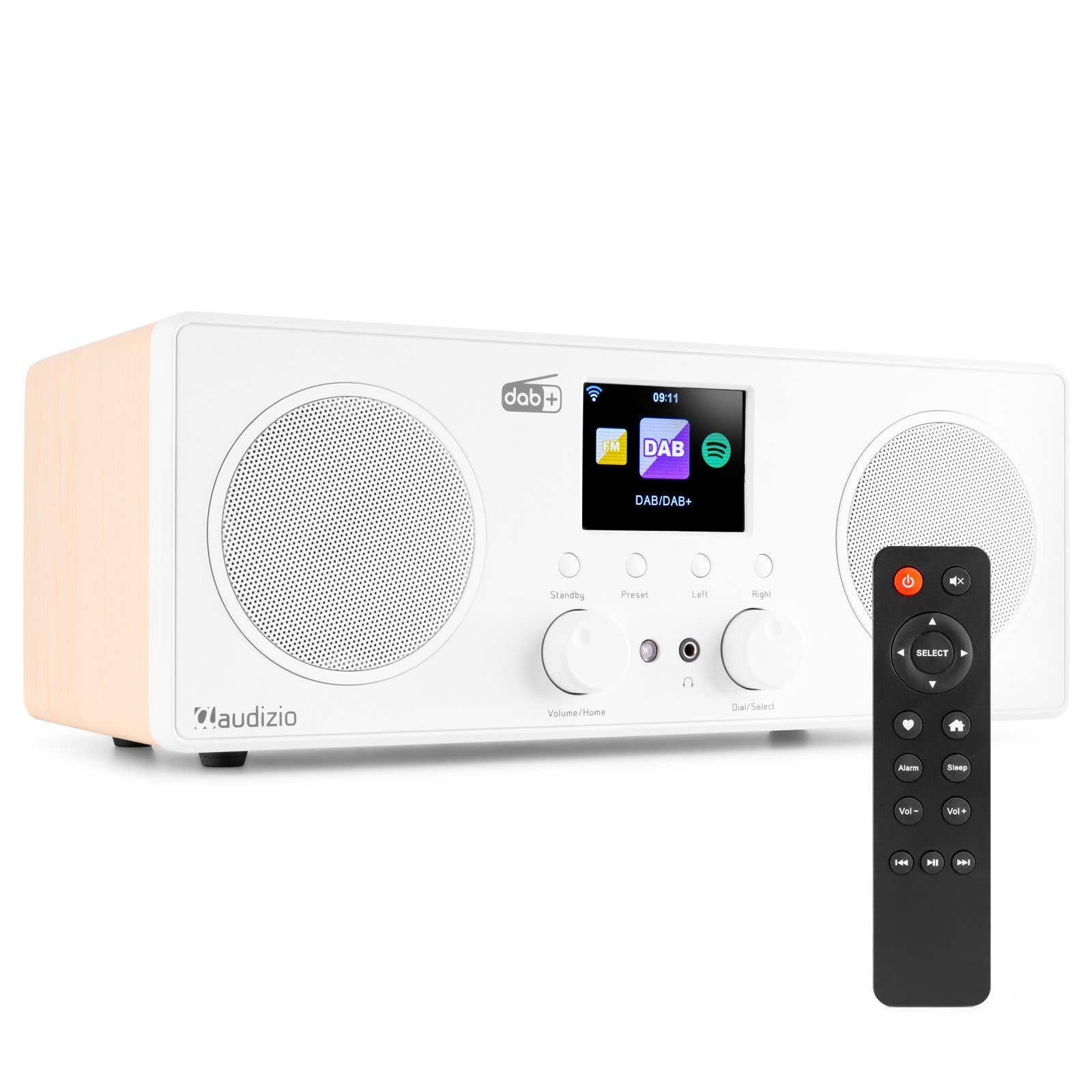 details Zuigeling Geneeskunde Audizio Bari DAB radio met Bluetooth en wifi internet radio - Wit kopen?