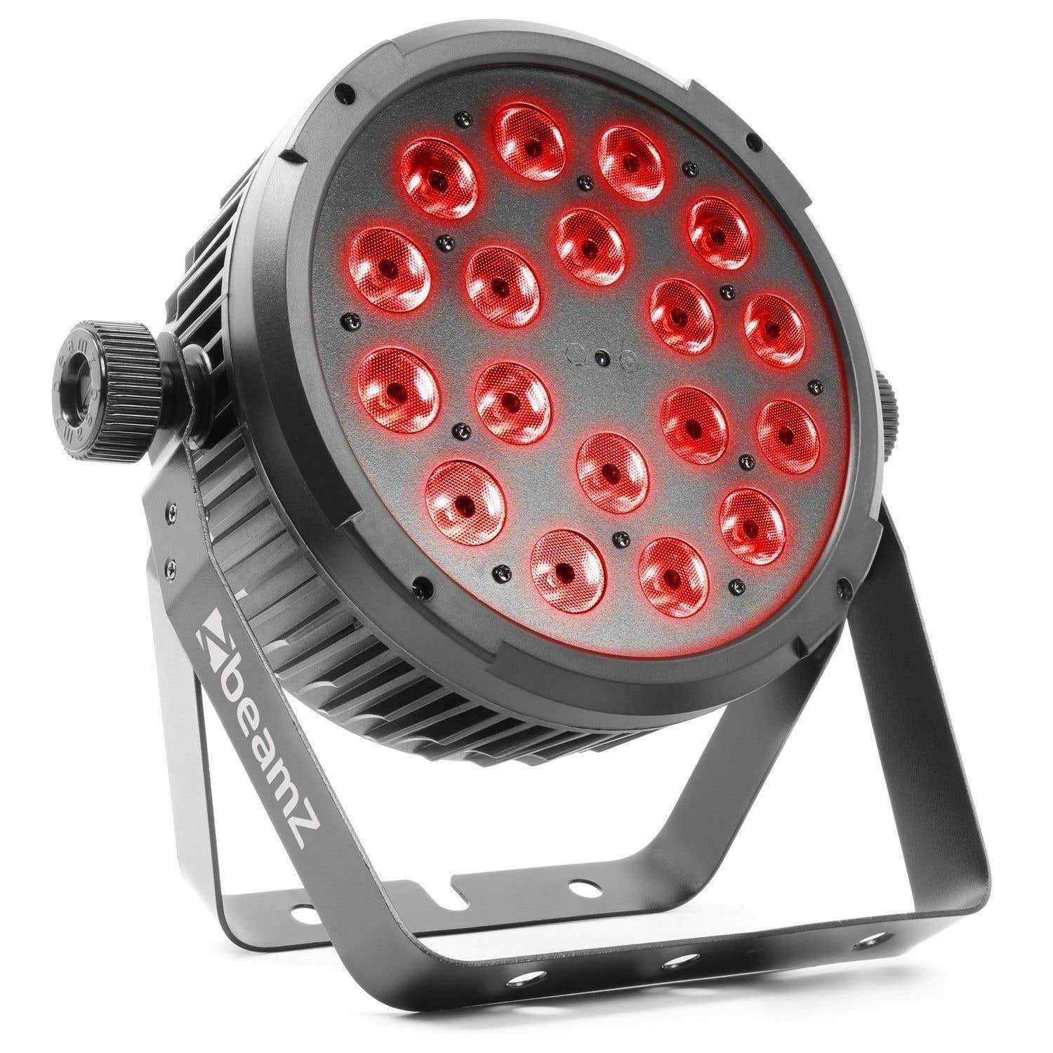 BeamZ BT320 LED flatpar met 18x 6W RGBW LED's incl. remote