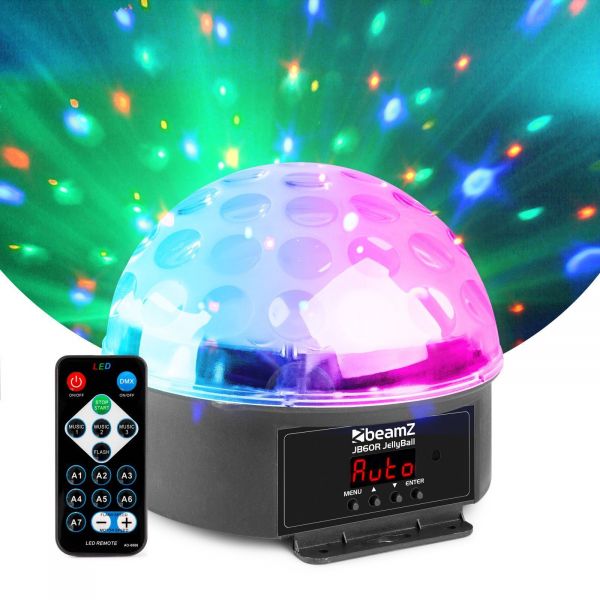 steenkool in tegenstelling tot formeel BeamZ JR60R Jelly Ball LED discolamp met vele bewegende lichtstralen kopen?