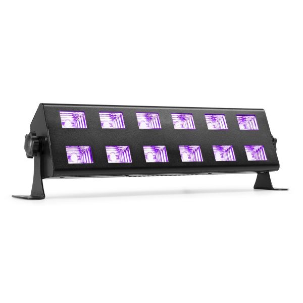 BeamZ BUV263 LED blacklight bar met 12 krachtige UV LED's