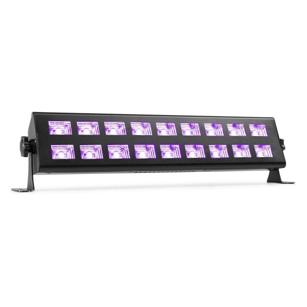 BeamZ BUV293 LED blacklight bar met 18 krachtige UV LED's