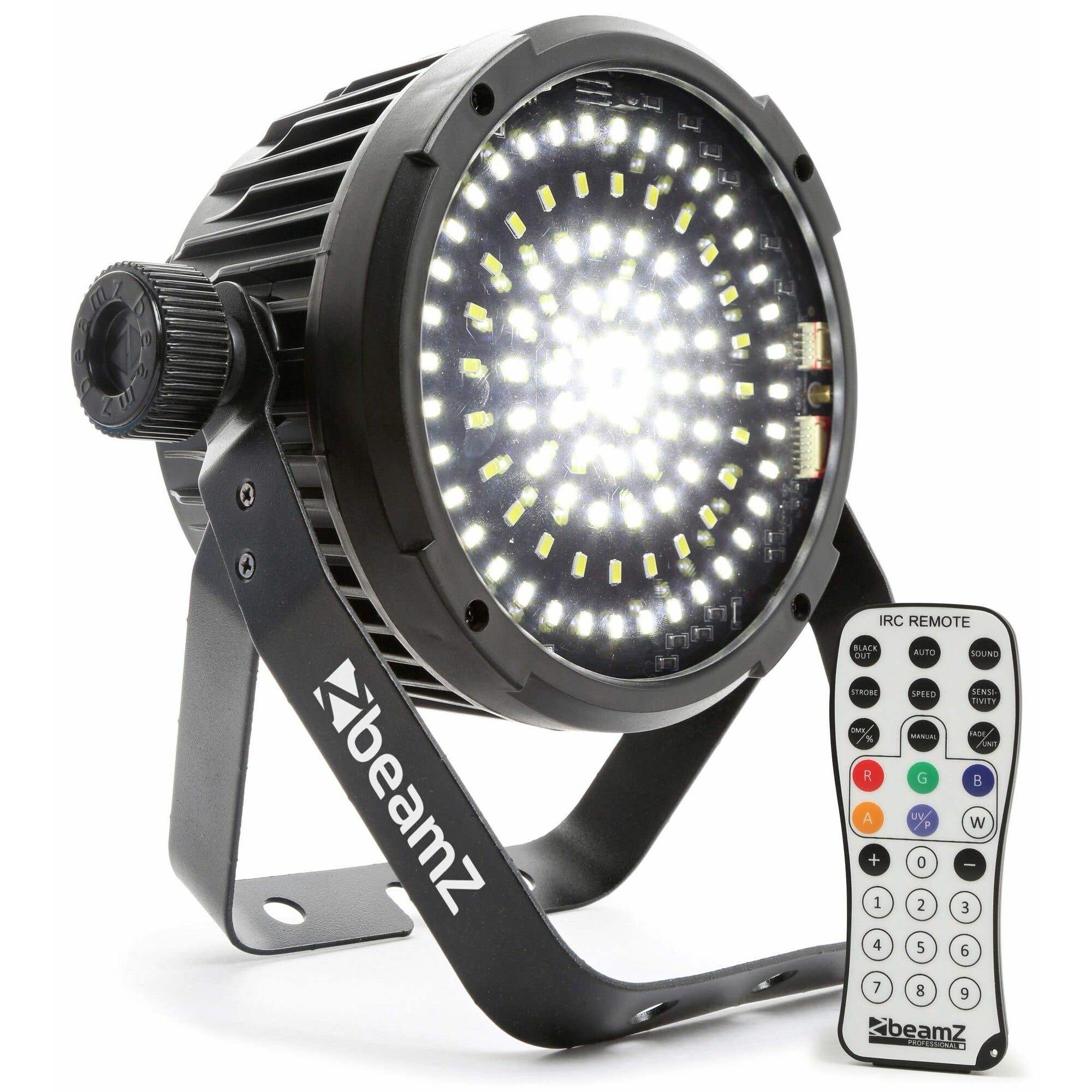 BeamZ BS98 Stroboscoop met 98 felle LED's en DMX