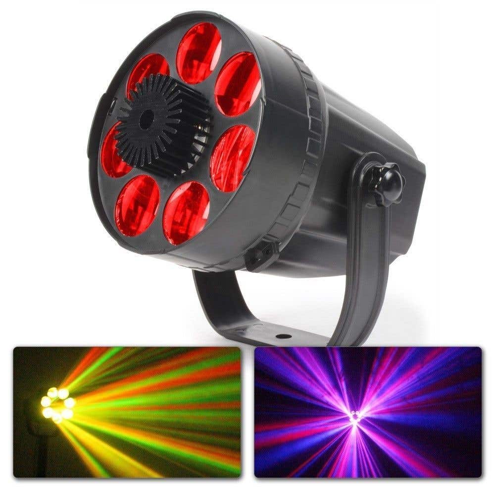 BeamZ Micro Acis LED lichteffect met 4x 3W RGBW LED's