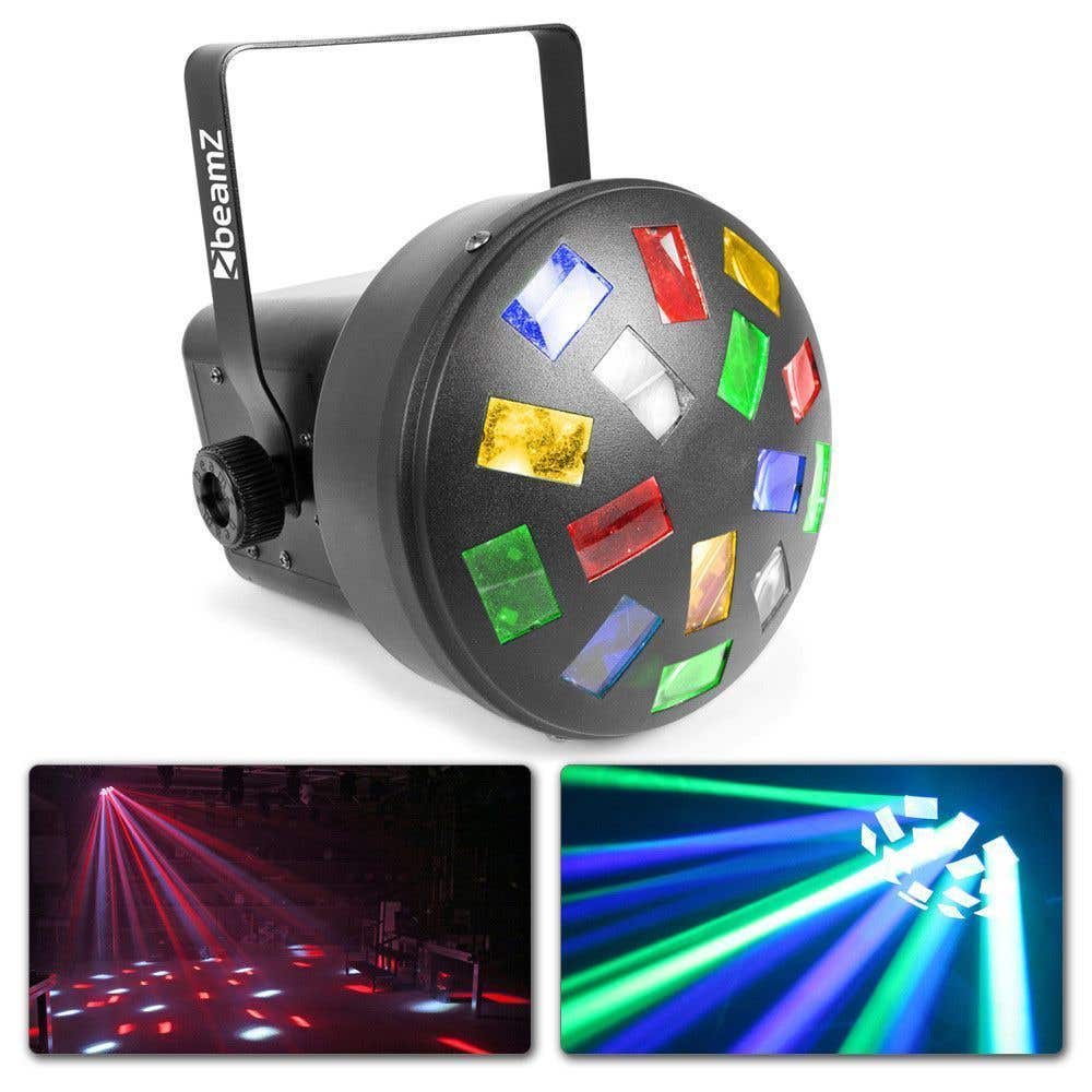 Eclairage et jeux de lumière Ibiza Light 2 effets spider jeux de lumière led8-mini puissants aux
