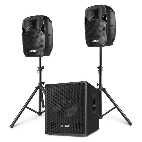 MAX actieve 2.1 live set / speakerset - 700W kopen?