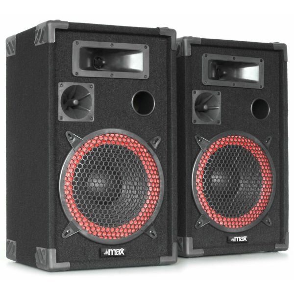 MAX XEN-3510 set PA luidspreker boxen 10