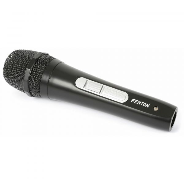 Zwijgend kan zijn Dat Fenton DM110 dynamische microfoon met XLR aansluiting en kabel. Koop nu!