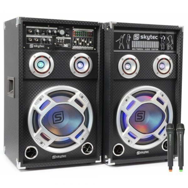 SkyTec SPD-10V Set Actieve speakers 10