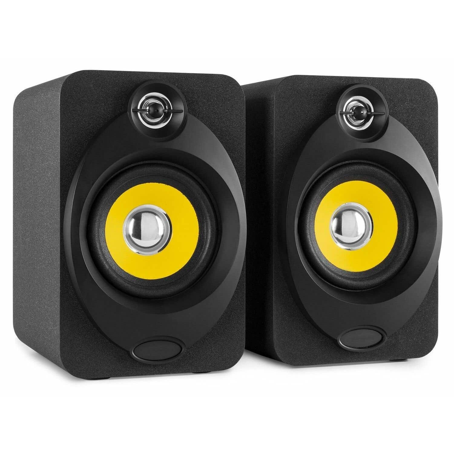 animatie krant Harnas Vonyx XP40 studio monitor speakerset met Bluetooth - 80W kopen?