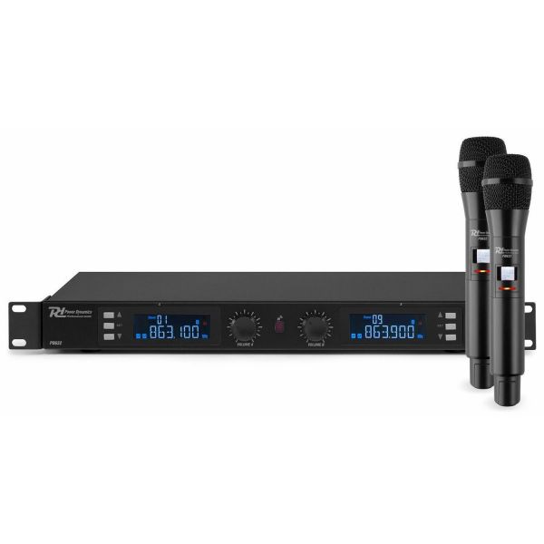 Leesbaarheid Politie niezen Power Dynamics PD632H draadloze microfoon set met 2 microfoons kopen?