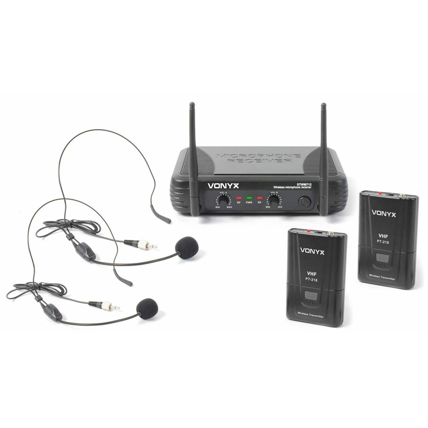 Koolsound VHF 290 dubbel draadloos microfoonsysteem | Bax Music
