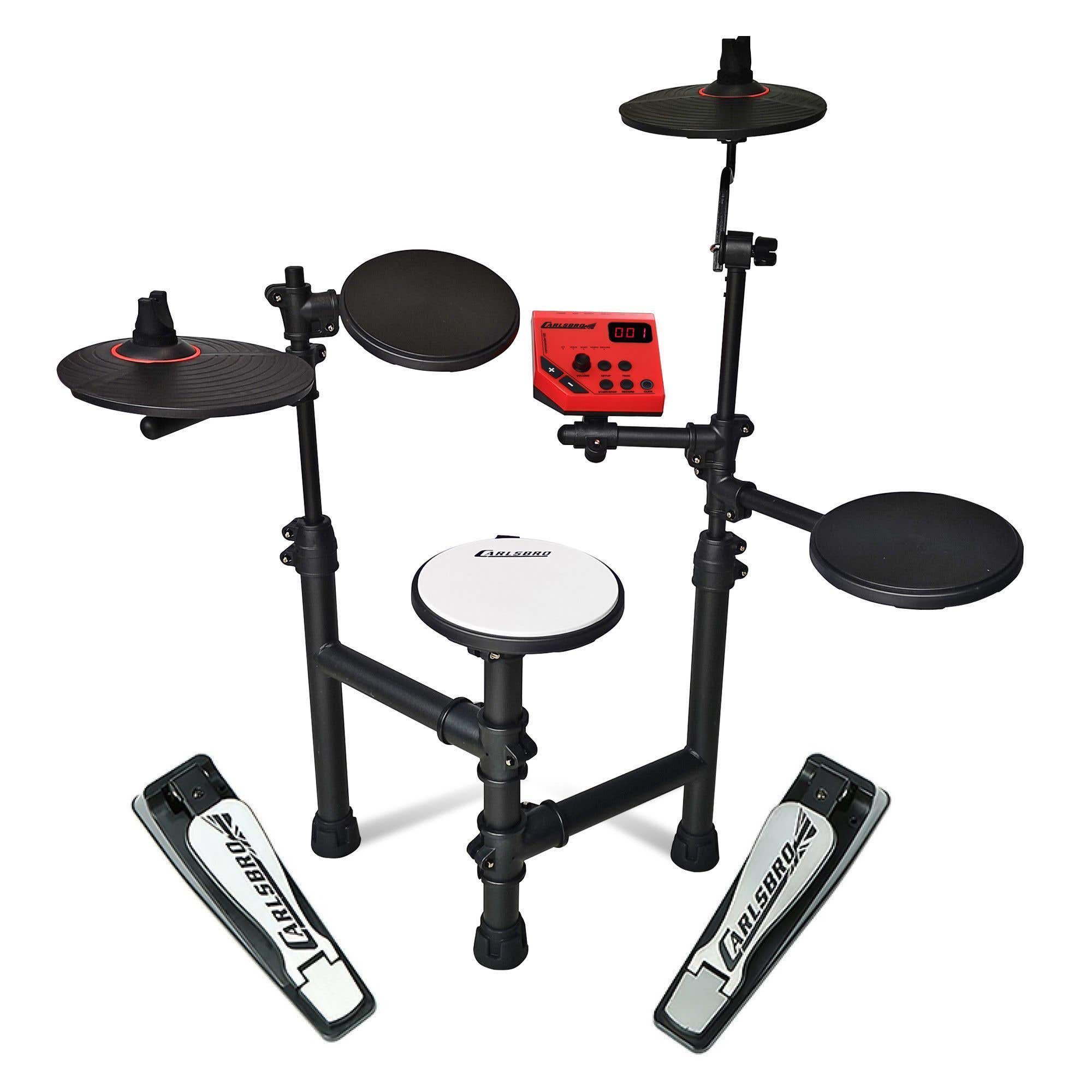 Carlsbro Club100 elektrisch drumstel voor beginners kopen?
