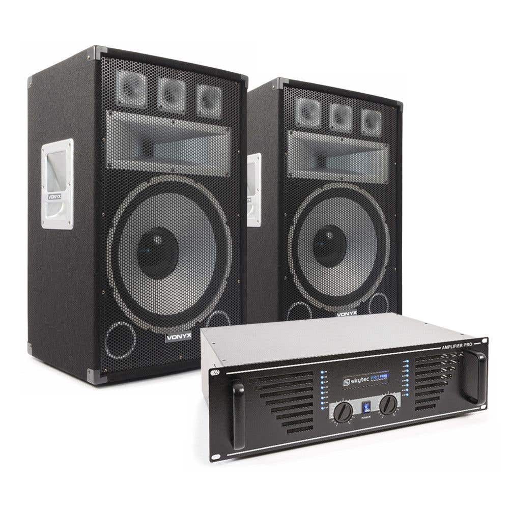 Vonyx TX15 Speakerset 15