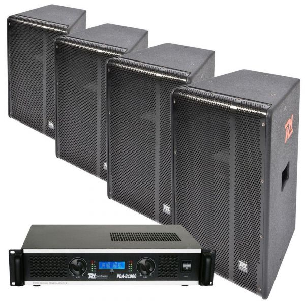Eekhoorn Snor Atlas Power Dynamics 800W RMS geluidsset voor vele toepassingen. Bestel nu!