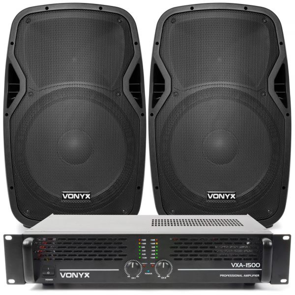 Vonyx Complete 1500W DJ Geluidsinstallatie 15