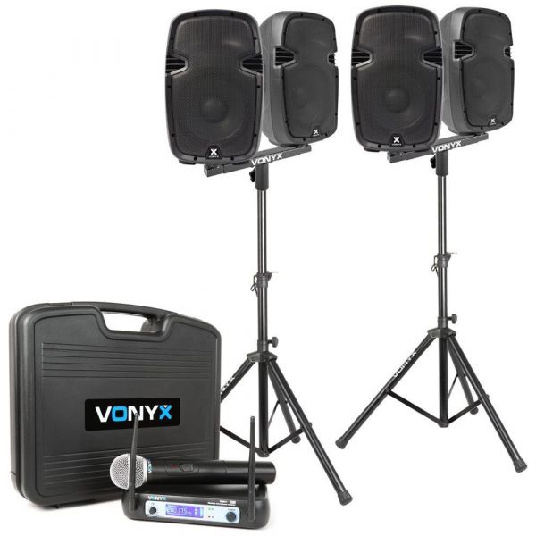 puree gebied Morse code Vonyx omroepinstallatie met 4 speakers voor kleine evenementen kopen?