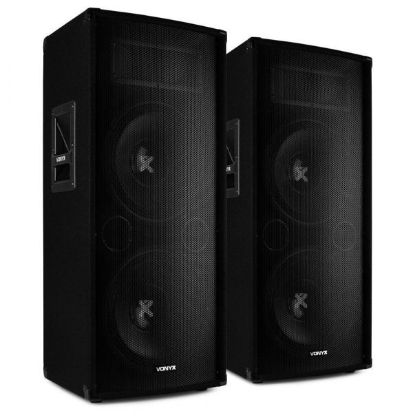Vonyx SL212 luidsprekerset - Twee speakers met 2x 12