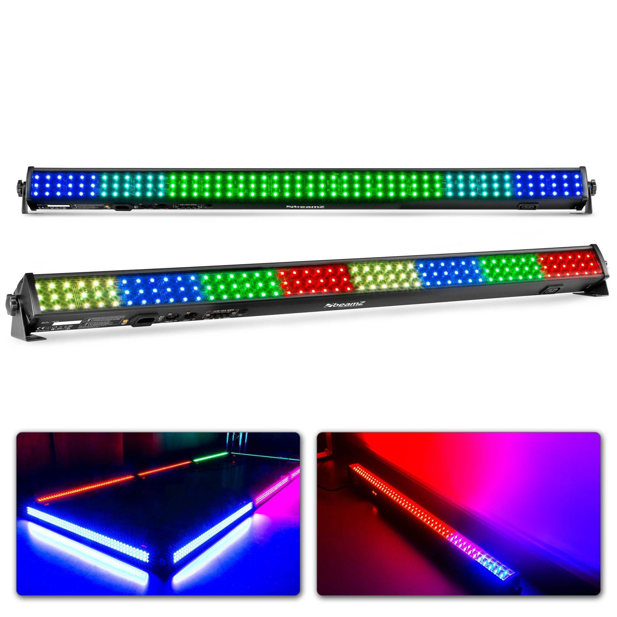 BeamZ LCB144 MKII Set van 2 RGB LED bars voor wanden, plafonds, etc