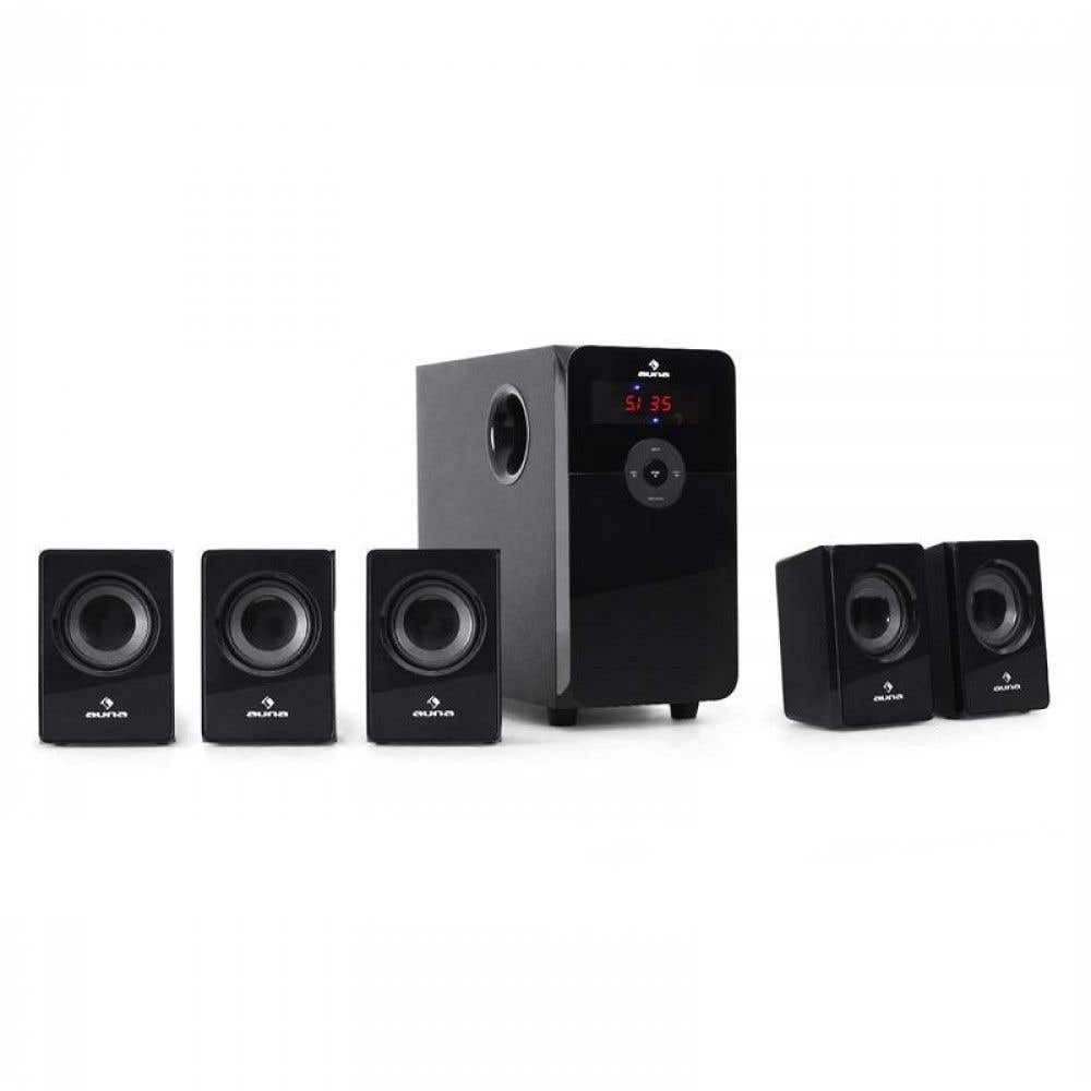 Auna 5.1-Home Cinema Set USB-SD-MP3 Radio 5000 Watt