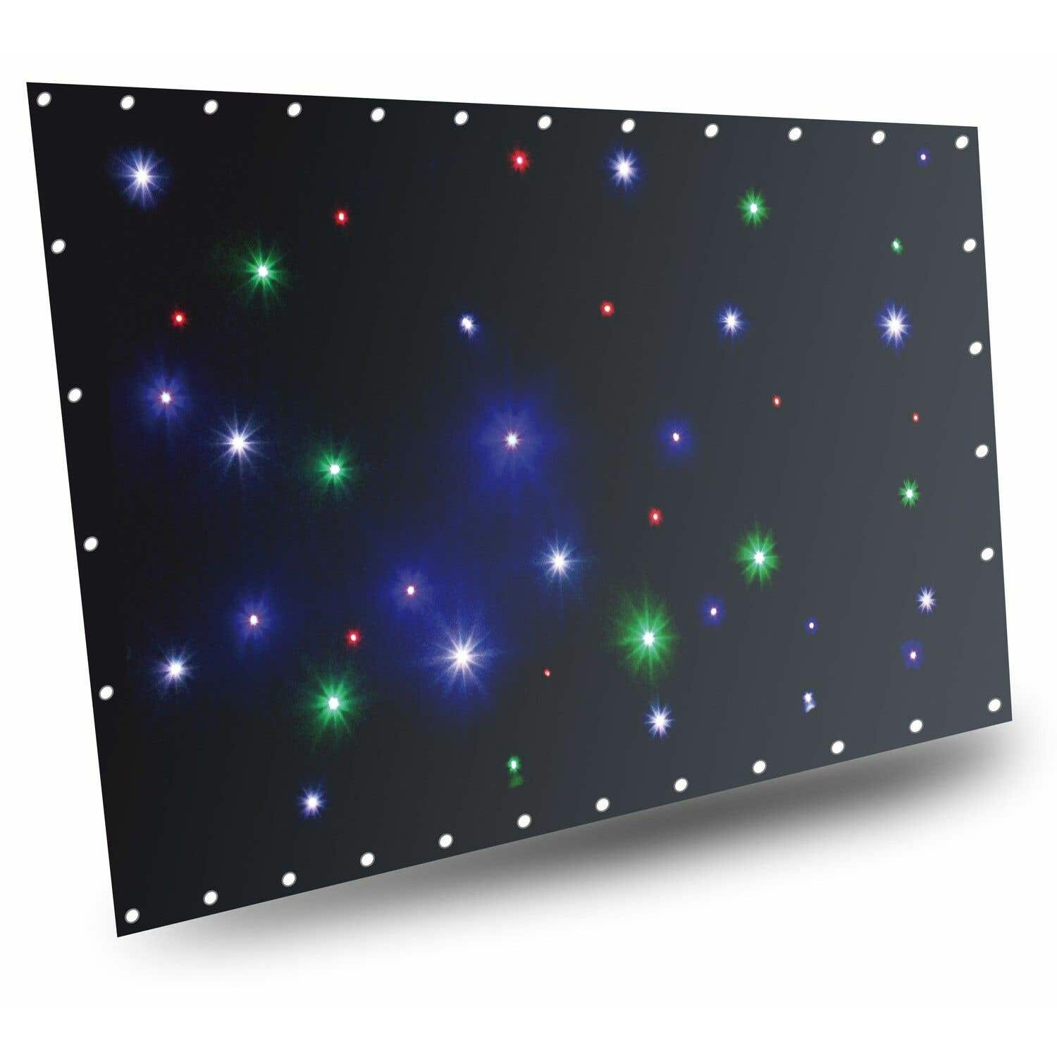 BeamZ LED gordijn 1 x 2m met 36 RGBW LEDS en controller