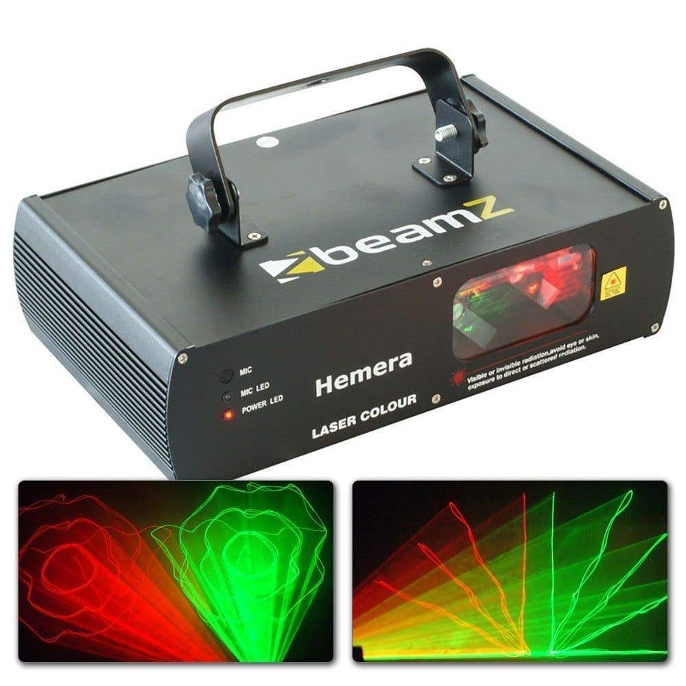 Hemera Muliticolor Laser RGY DMX Lichteffect