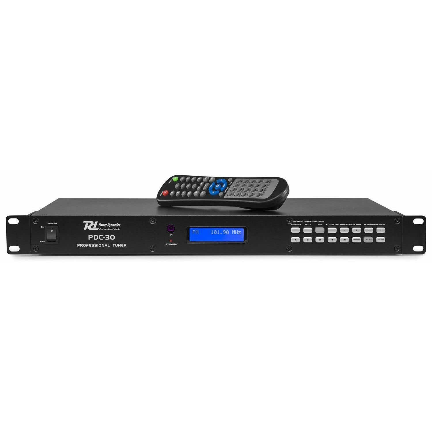 Power Dynamics PDC-30 Digitale AM/FM Tuner 1U