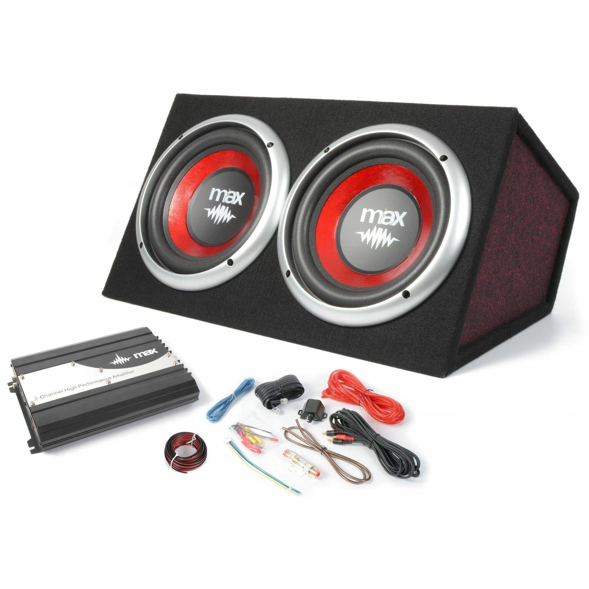 Max-5030 Auto Subwooferset 2x 10