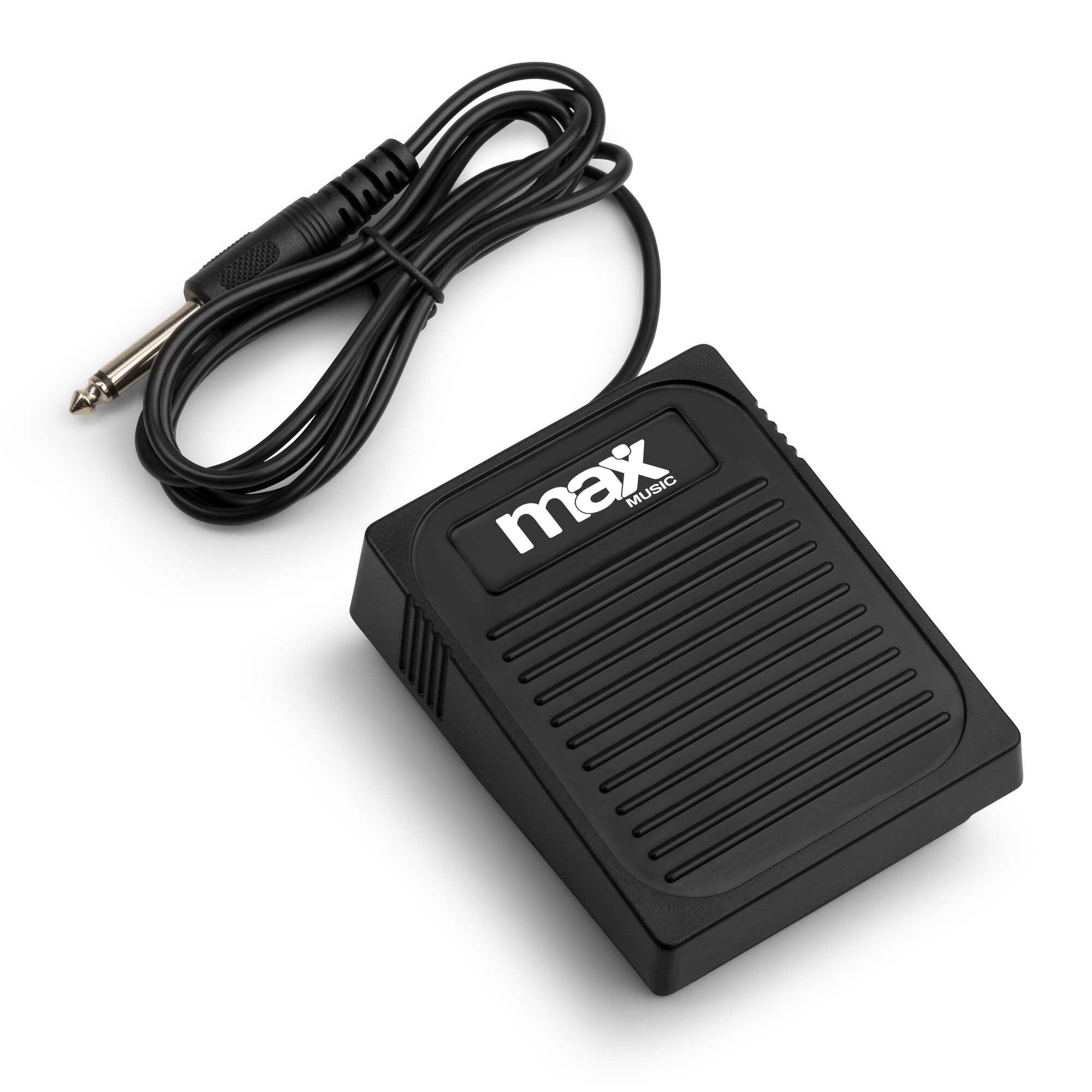 MAX sustainpedaal keyboard universeel - Zwart 