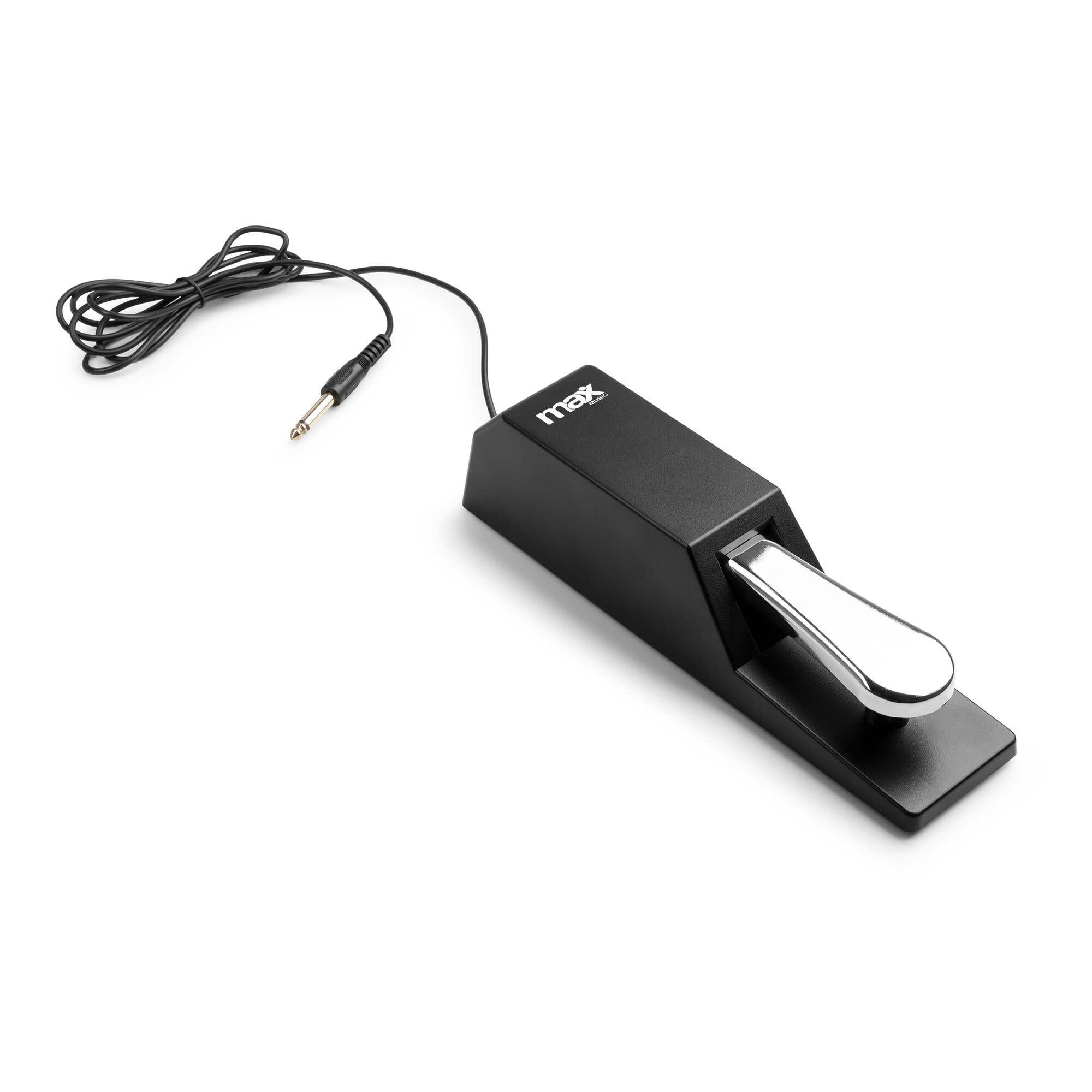 MAX sustainpedaal keyboard en piano - Zwart 
