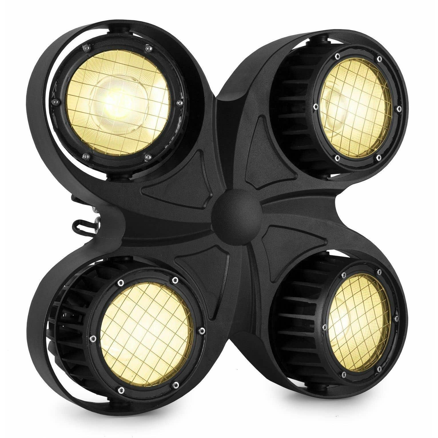 Retourdeal - BeamZ SB400IP stage blinder en stroboscoop in één met 4x 100W COB LED's - IP65