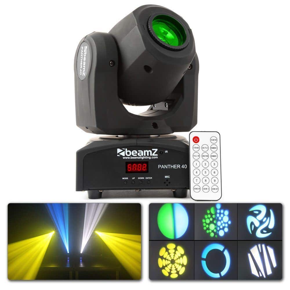 BeamZ Panther 40 LED movinghead 45W