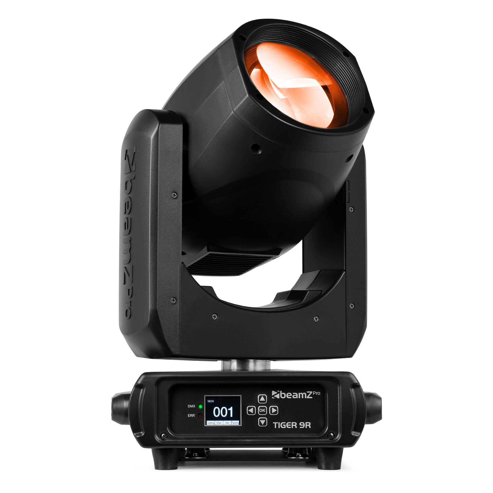 BeamZ Professional Tiger 9R beam moving head met 1° beam - 14 Kleuren en 14 gobo’s - 260W