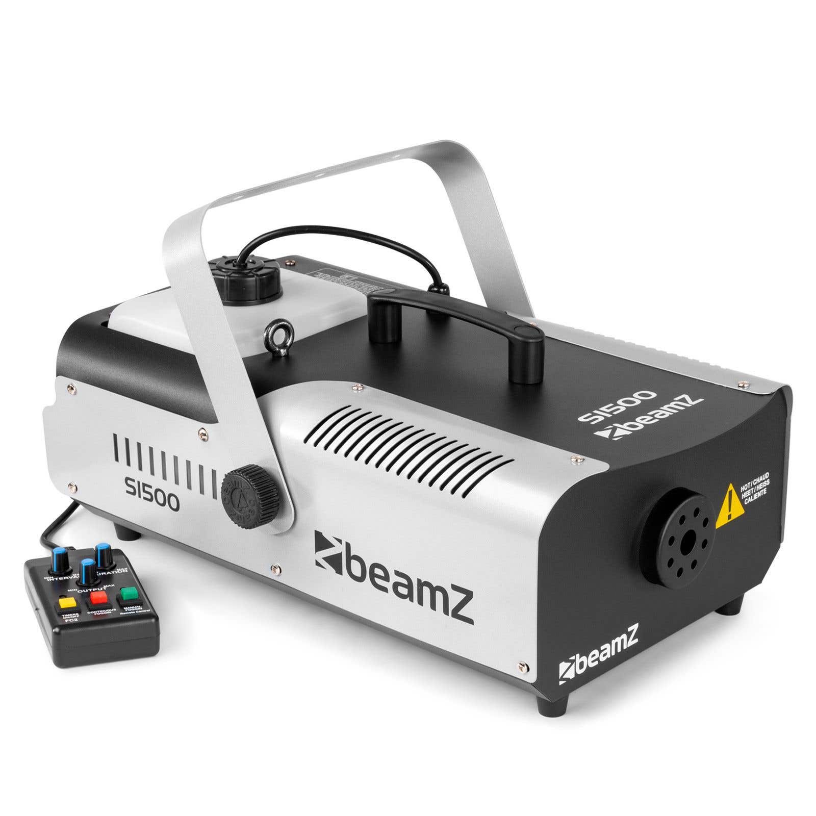 BeamZ S1500 rookmachine met DMX en interval controller - 1500 watt