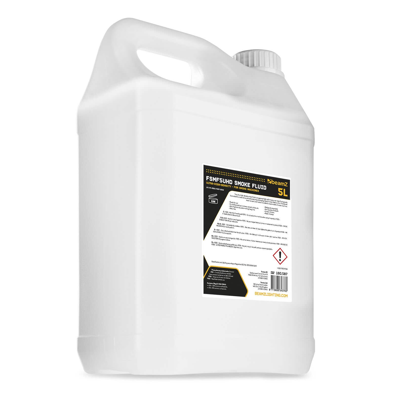 BeamZ FSMF5UHD - rookvloeistof Ultra-High-Density - 5 liter