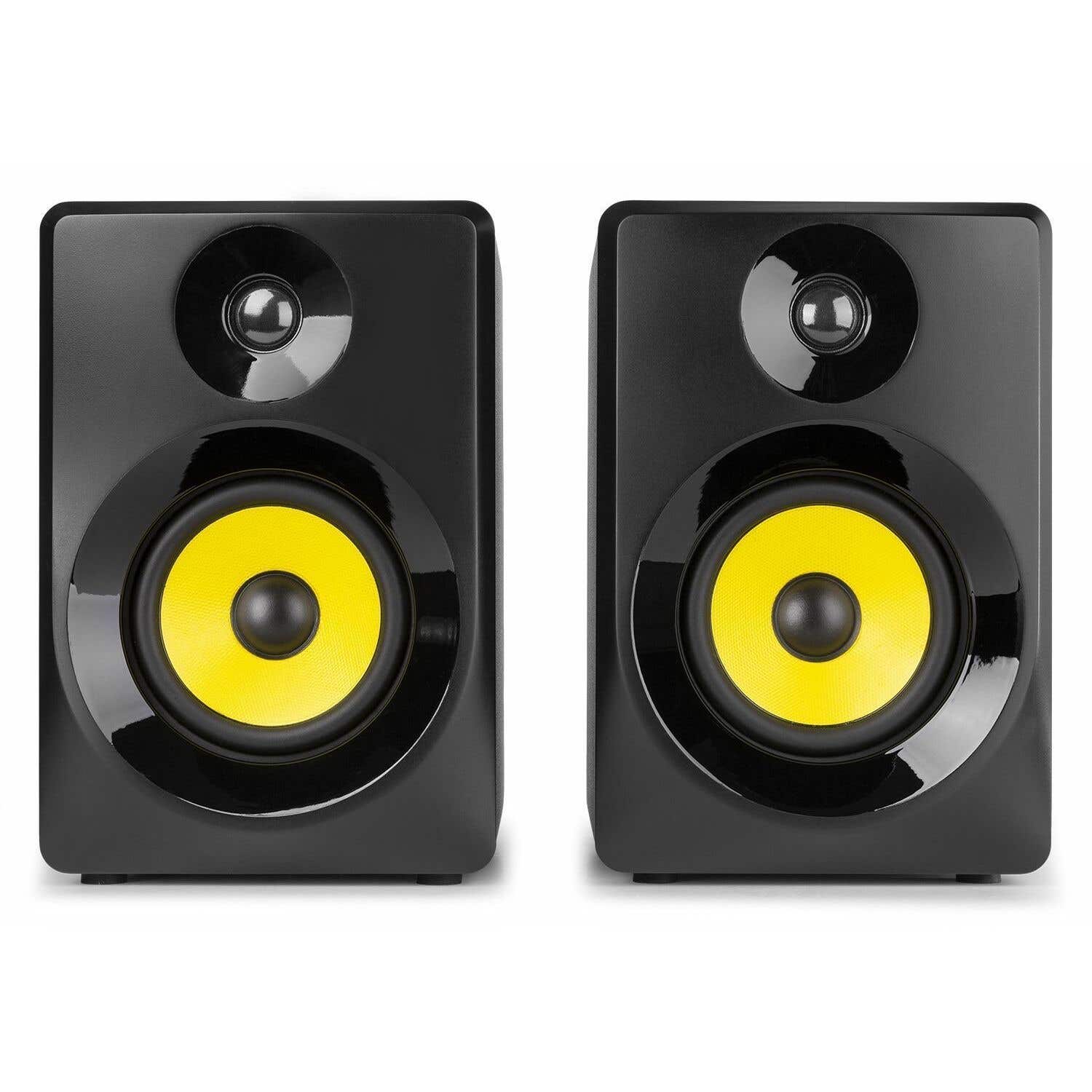 Vonyx SMN30B actieve studio monitor speakers 60W - Zwart