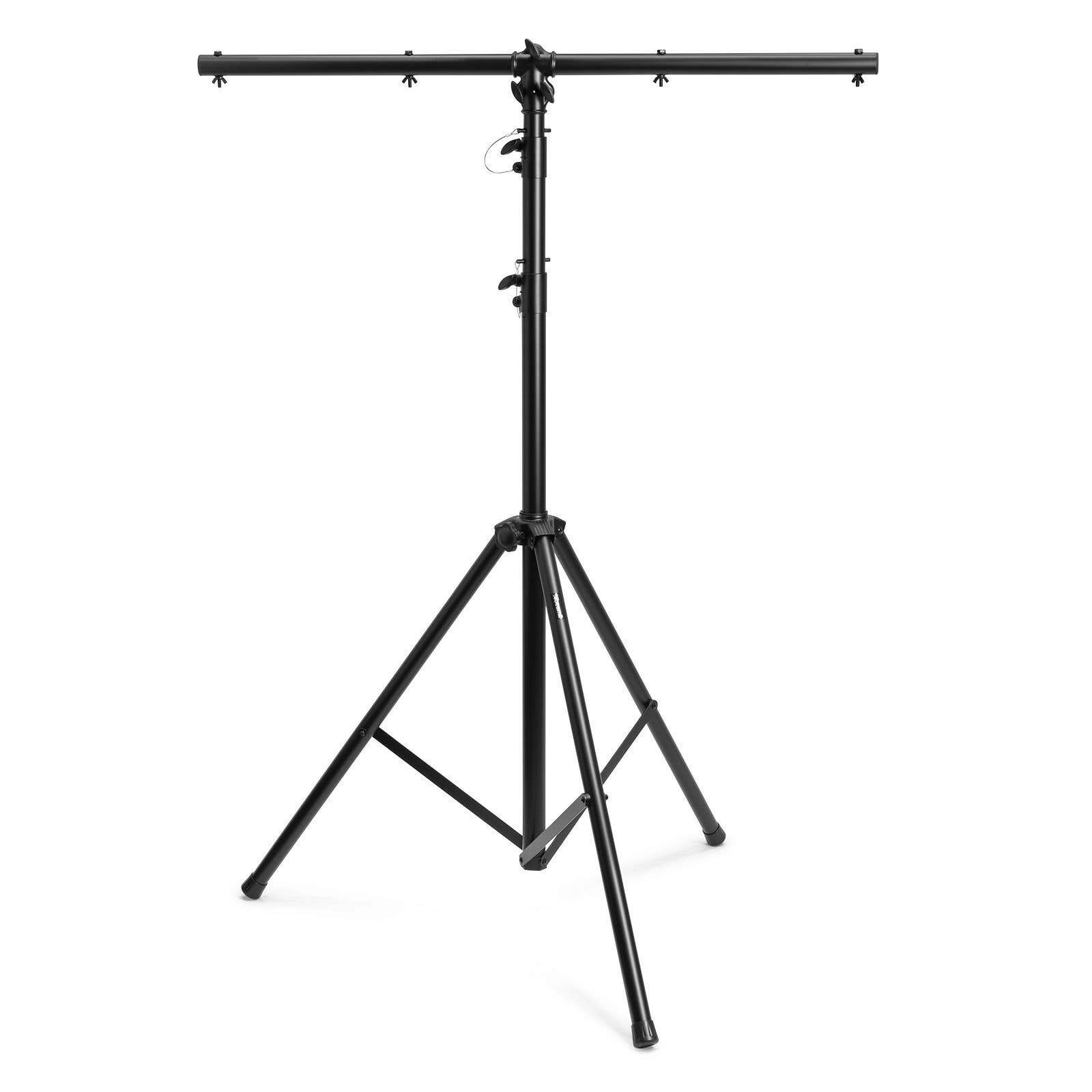 BeamZ LS30T lichtstatief met T-bar en metalen klemmen - Max. hoogte 3,6 meter