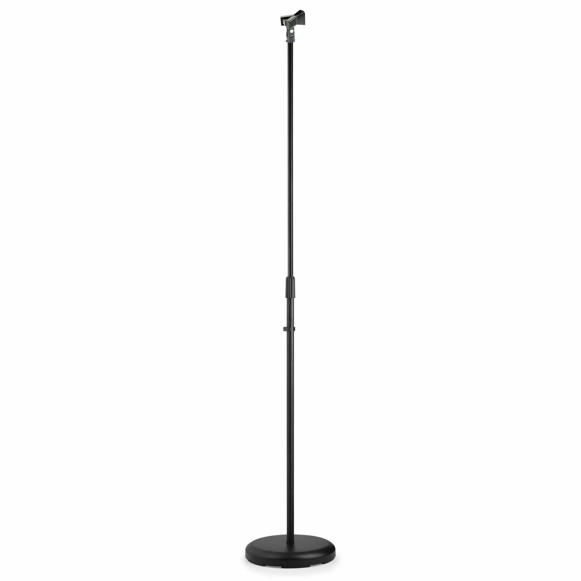 Vonyx MS100B microfoonstandaard met microfoonhouder - Zwart