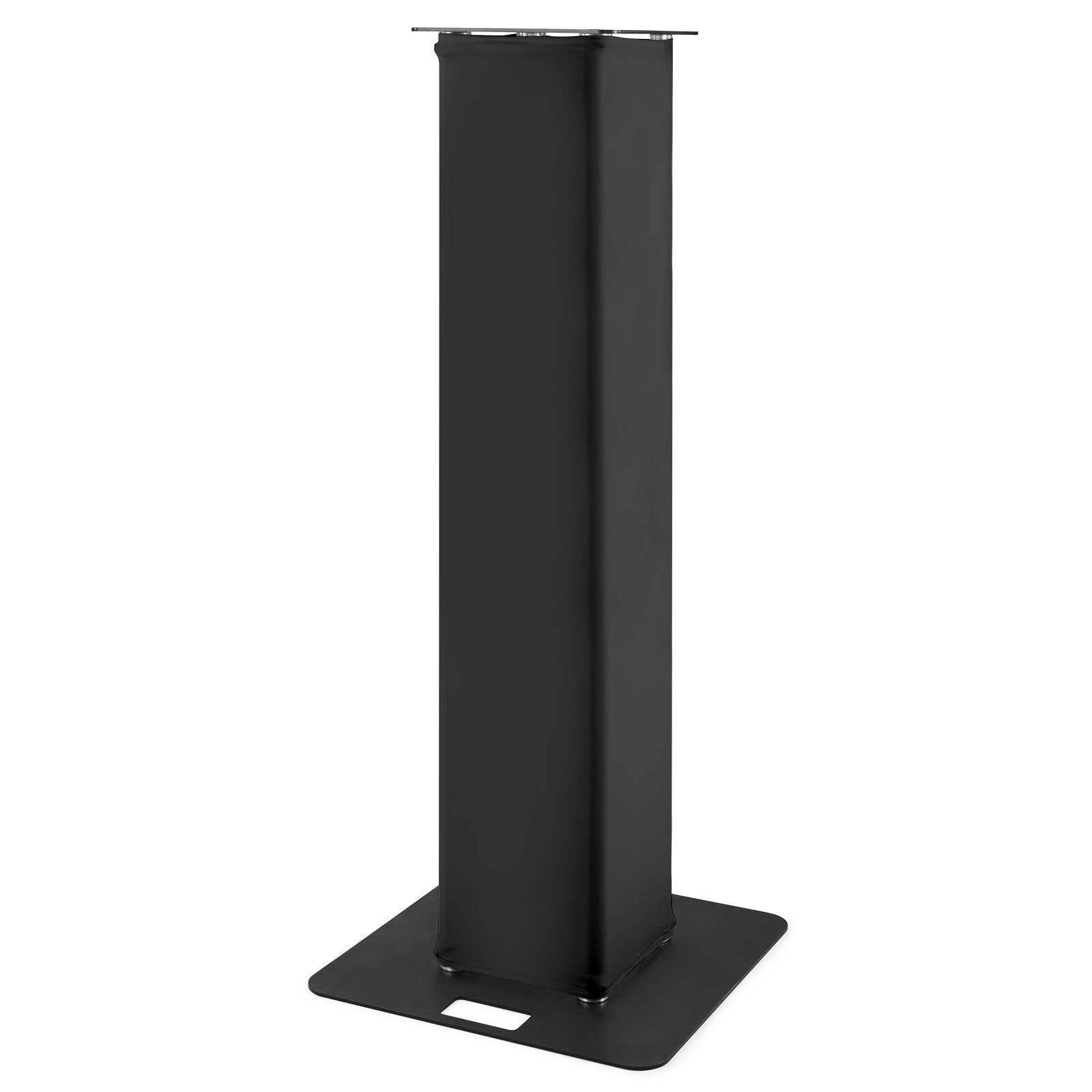 BeamZ P30 truss tower totem met zwarte lycra hoes - 1,5 meter hoog