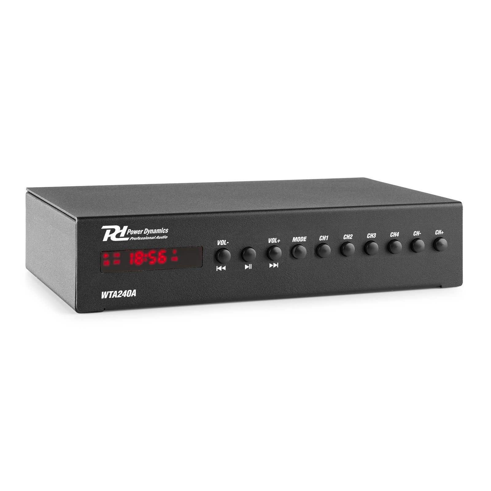 Power Dynamics WT240A stereo versterker met Bluetooth, wifi en meer - 80W