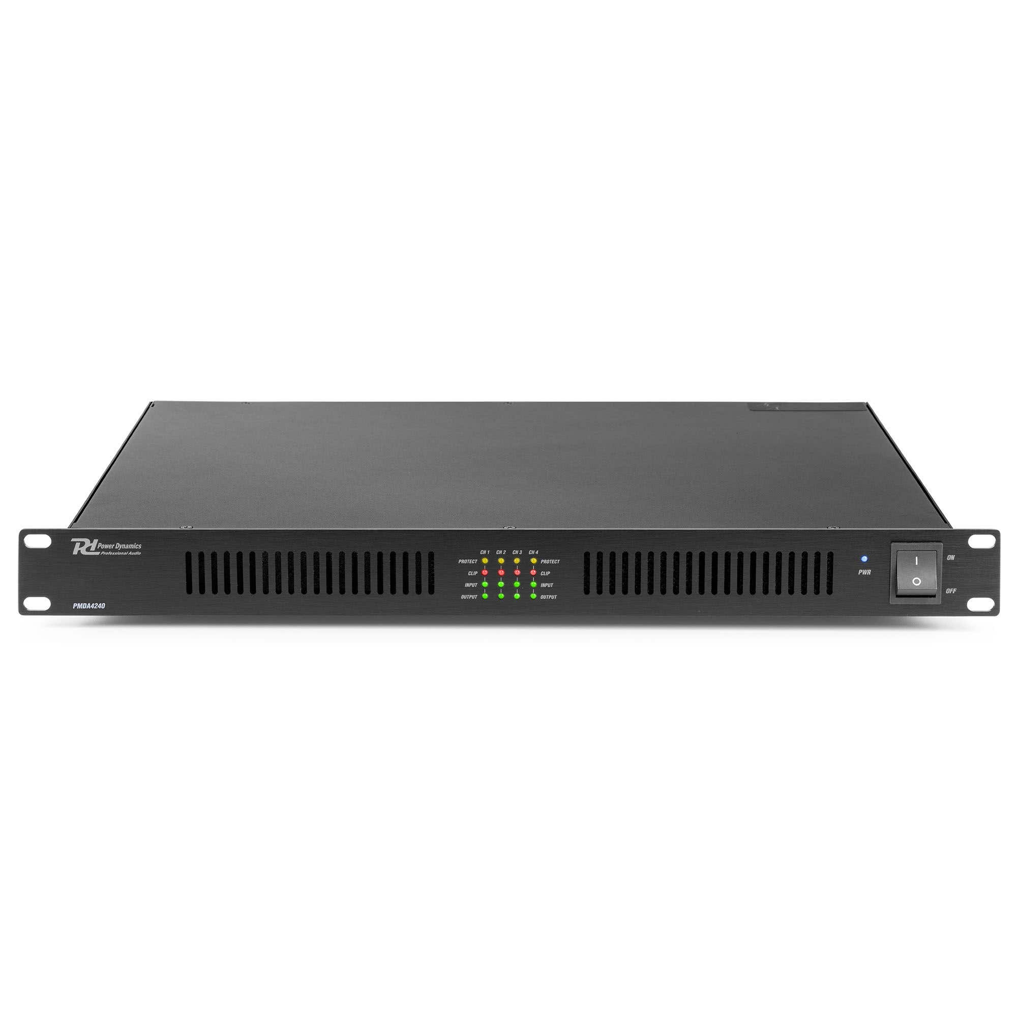 Power Dynamics PMDA4240 4 kanaals 100V versterker - klasse D - 960W