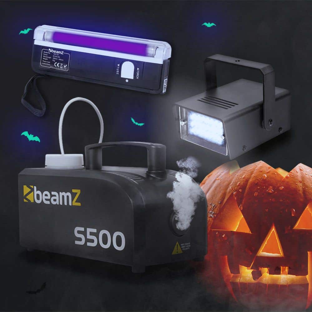 BeamZ PLP14 accu blacklight met 6 LED's van 1 watt