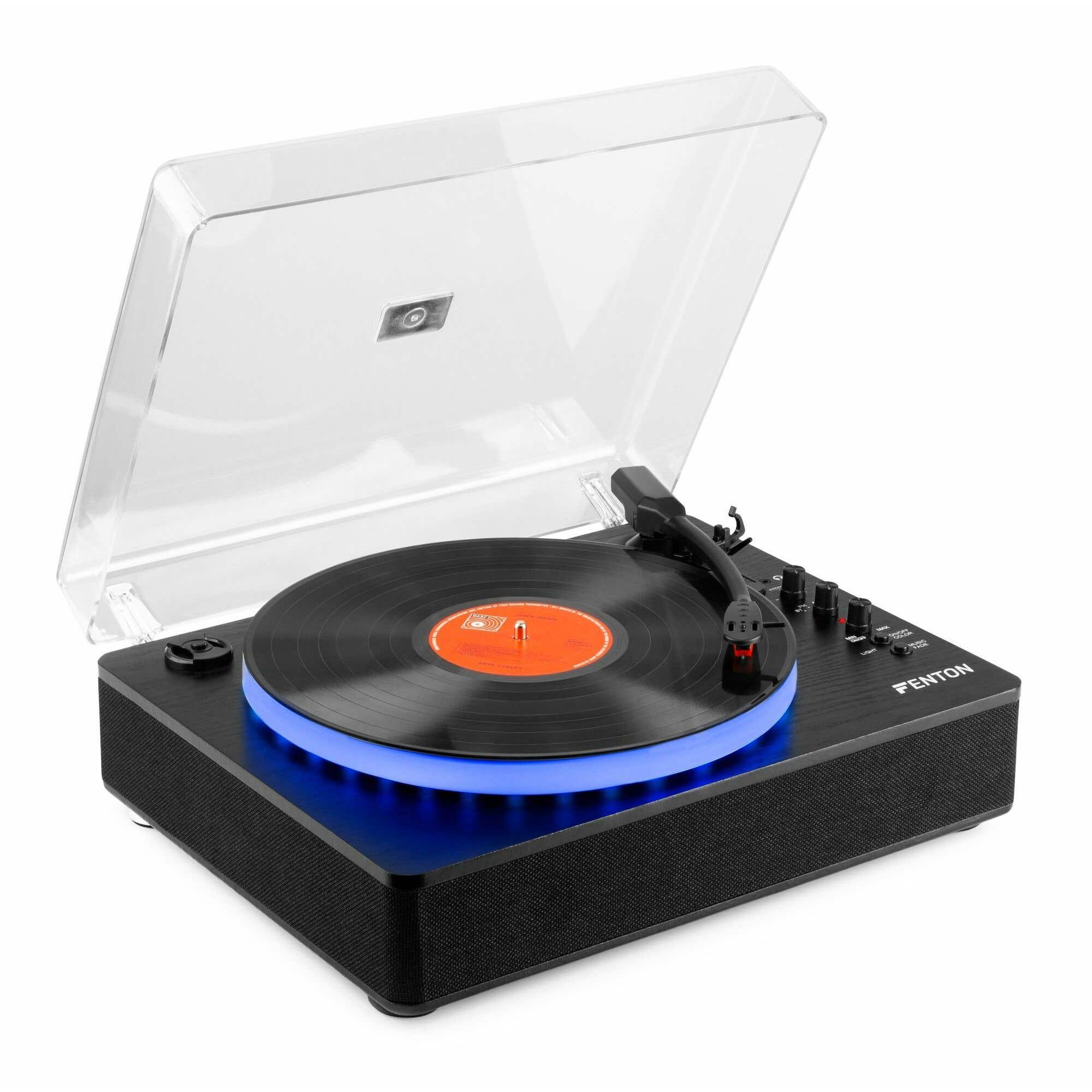 FENTON RP165M platenspeler met bluetooth Marmer